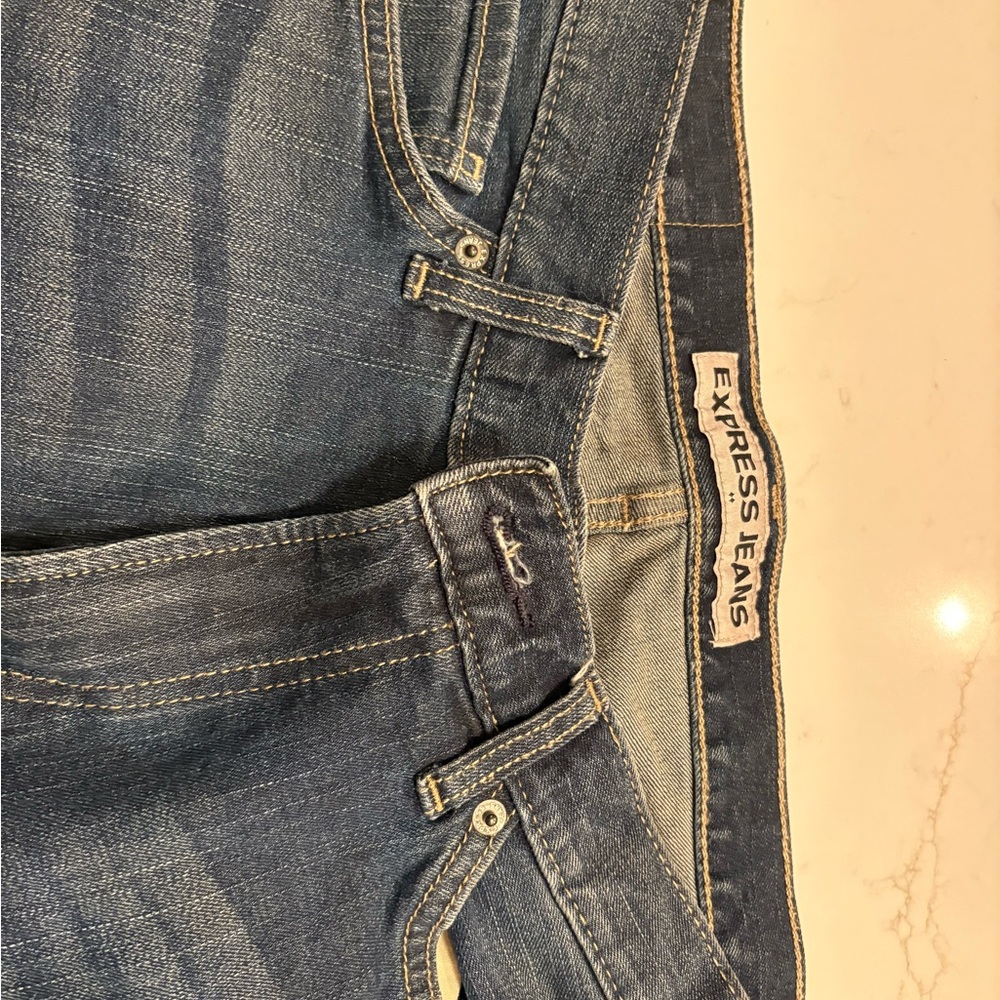 American Eagle Outfitters Men's Slim Straight Blue Jeans